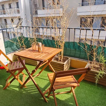 T3 Le Gambetta Climatise - Terrasse - Centre Apartment *