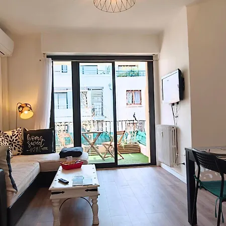 T3 Le Gambetta Climatise - Terrasse - Centre * Hyeres